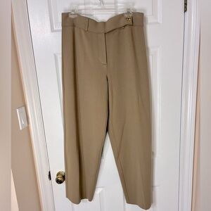 Aeron Women's Tan Casual Wide Leg Pants